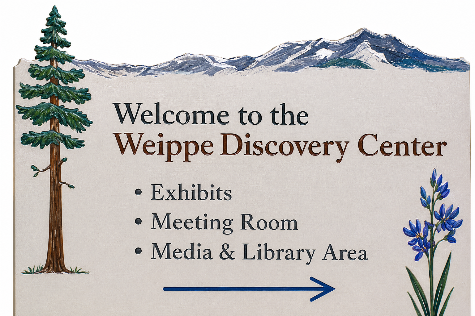 Weippe Discovery Center facilities listed